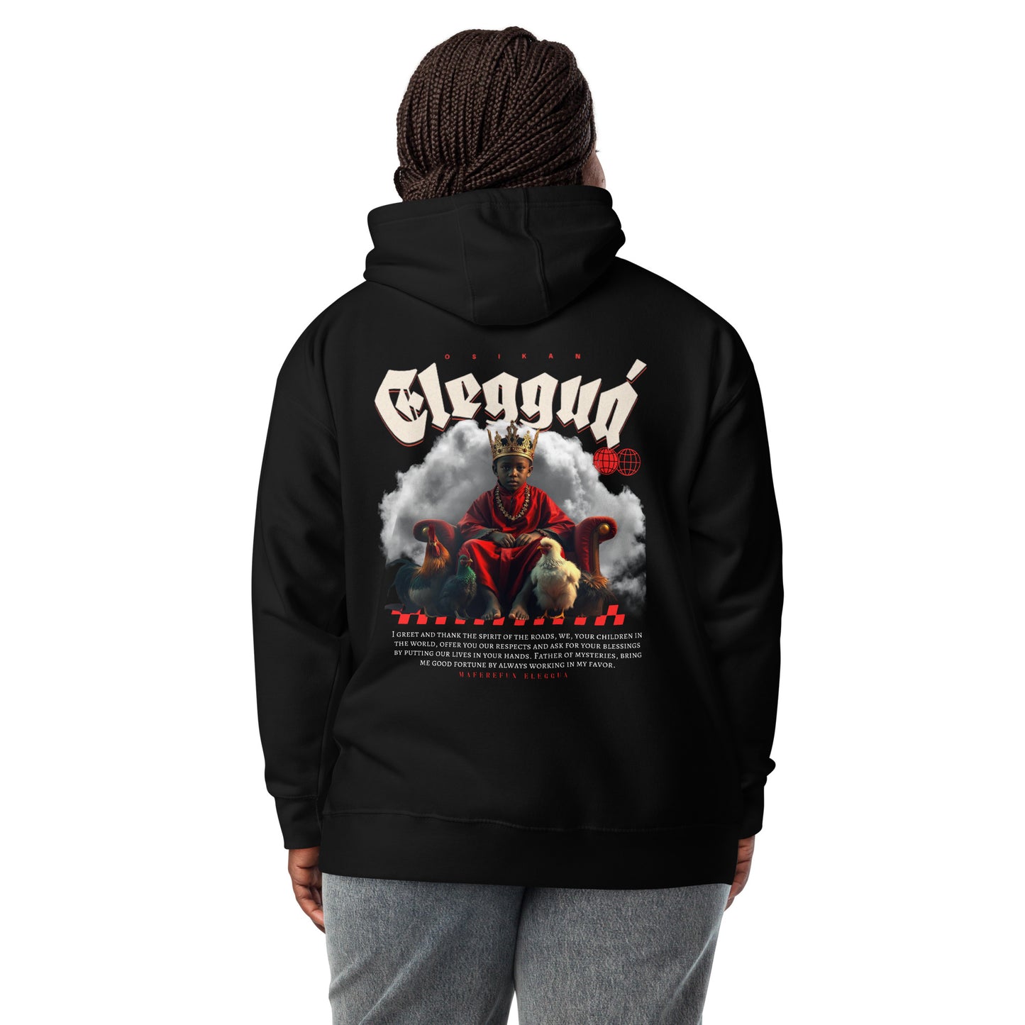 Hoodie unisex Eleggua